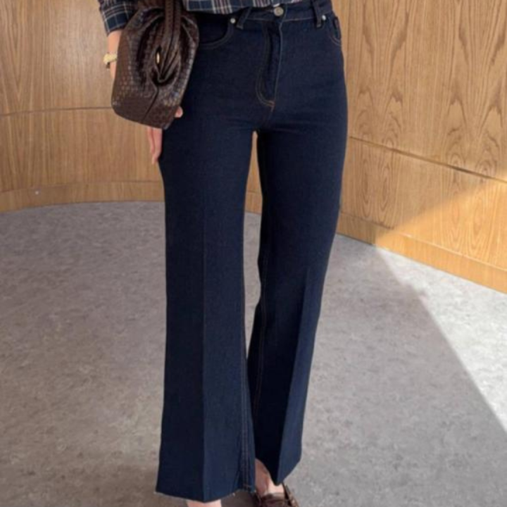 ankle flare jeans