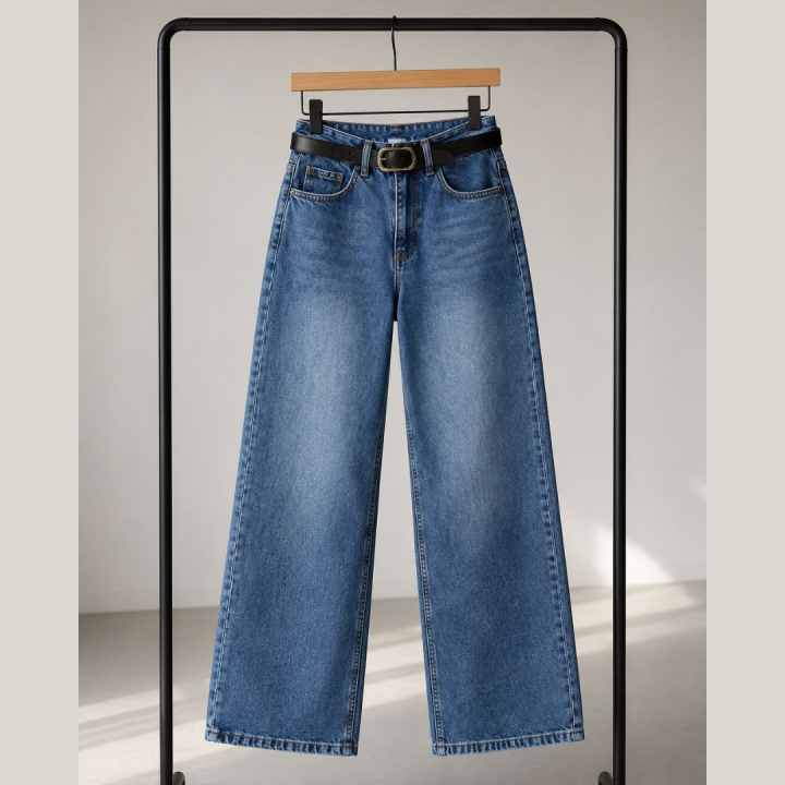 wide leg denim