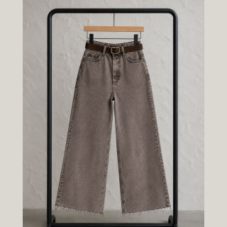 wide leg jeans رجل عريضة