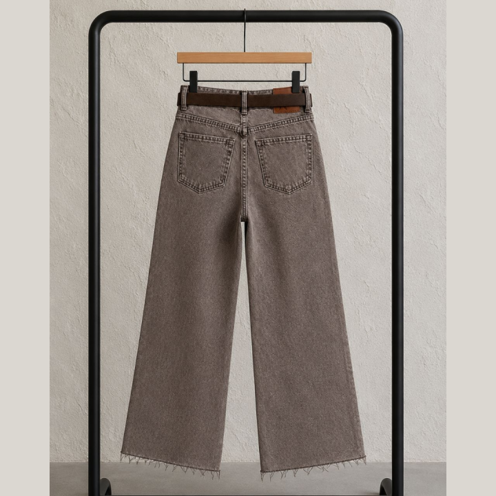 wide leg jeans رجل عريضة